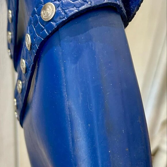 Hunter Festival Wellington Studded Tall Rain Boots - Size 8 - Picture 13 of 14